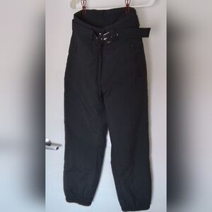 Vintage Black women's Tyrolia by Head ski pants, Size 8
